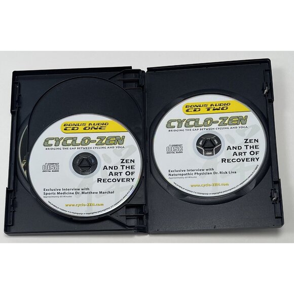Cyclo-Zen: Bridging the Gap Between Cycling and Yoga (4-DVD Set, 2005) EUC - Picture 3 of 4